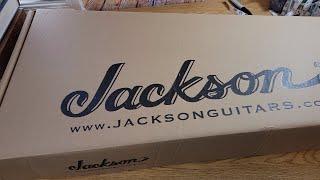 Jackson JS32 Ivory Rhoads Guitar Unboxing and First Look