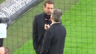 VfB vs. FCA - Interview VfB Trainer Weinzierl (2018 live @ Mercedes-Benz Arena - Stuttgart)