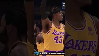 Swish!! #shorts #nba2k24 #nba #gaming #trending #2k #lakers #3pt #ps5 #fyp #mycareer #roadto1k