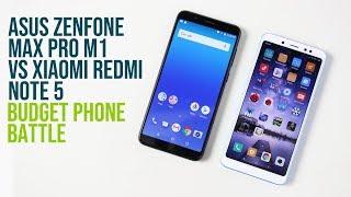 Asus ZenFone Max Pro M1 vs Xiaomi Redmi Note 5: Budget Phone Battle