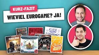 Eurogame - Das ENDSPIEL  Brettspiel Hits & Flops im Kurzfazit!