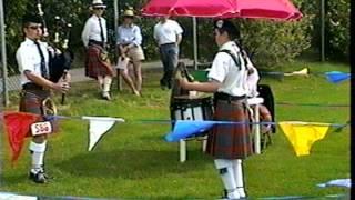 Scottish Drummer - World Champion Pipe Band Drummer - Arran Campbell of SFU Pipe Band