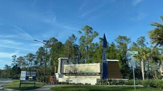 Drive through The Palms at Serenoa community, Clermont, Florida.  Active adult 55+ community.