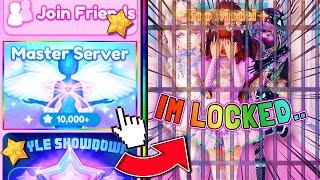 DTI, But IM *LOCKED* In MASTER SERVERS (10K+ STARS)..! (SUPER Embarrassing..) | ROBLOX