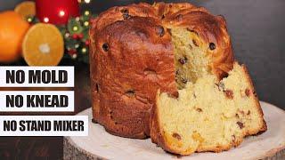 Panettone | Easy No Mold No Knead Italian Fruit Christmas Bread | How Tasty Channel