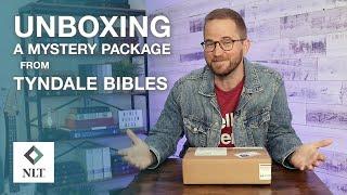 Unboxing a MYSTERY Package from Tyndale Bibles!