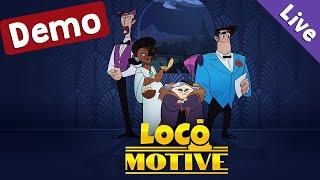 Loco Motive (Demo)  Schockverliebt in diesen Point-and-Click-Krimi   Blind / Live-Aufzeichnung