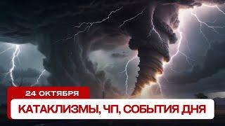 Катаклизмы за день 24.10.2024. Новости, ЧП, события дня