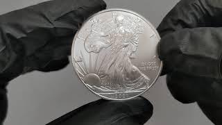 2021 Silver American Eagle Coin BU Type 1 at Bullion Exchanges