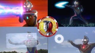 【ウルトラマンダイナ】Ultraman Dyna (Flash Type) All Technique