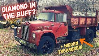 $500 Dump Truck sitting 20+ years. Will it run?? (International Loadstar)