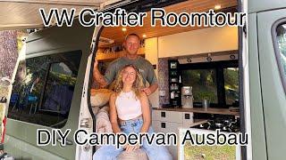 VW Crafter Camper Ausbau I Vantour DIY Campervan Umbau