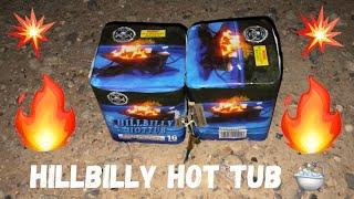Two Hillbilly Hot Tubs!! Cutting Edge Fireworks 4K 60FPS