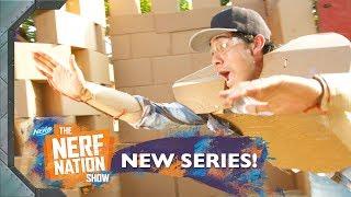 NERF OFFICIAL | Giant Cardboard Castle (Fixer Upper Parody w/ Zach King) |  NERF Nation