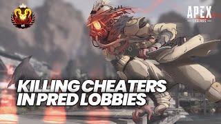 #1 PRED PC KILLS CHEATERS IN A PRED LOBBY | Apryze