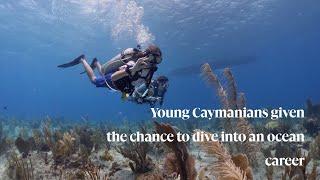 Young Caymanians given the chance to dive into an ocean career v