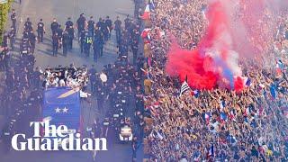 France parade World Cup in Paris as fans welcome heroes home