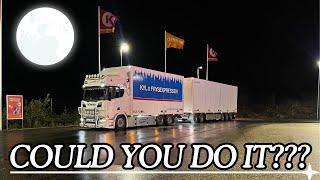 Trucking at Night, not as nice as you think!!!