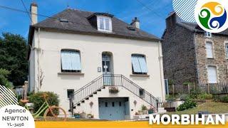 FRENCH HOMES FOR SALE  - 4 Bedroom village house with canal views in Brittany