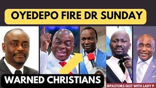 BISHOP DAVID OYEDEPO REPLIED DR SUNDAY ADELAJA, WARNED CHRISTIANS OVER CRITICS. SULEMAN, IBIYEOMIE