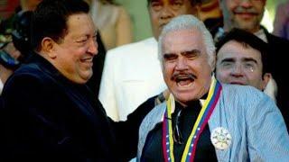 "Retumbó el Palacio" HISTÓRICO! VICENTE FERNANDEZ  canta junto al Presidente Chávez