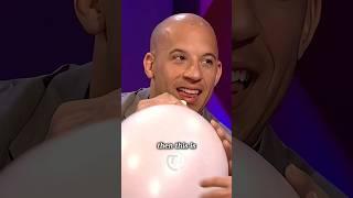 Vin Diesel inhaled helium for the first time‼️#shorts#vindiesel