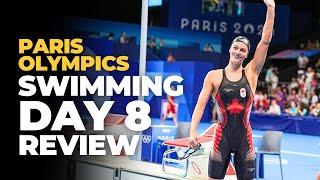 DAY 8 REVIEW (+ Day 9 Finals Preview) | Paris 2024 Olympic Swimming