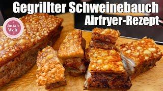 Schweinebauch-Explosion im Airfryer  So knusprig, dass es knallt