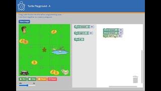 Blockly Turtle Playground A - Introduction