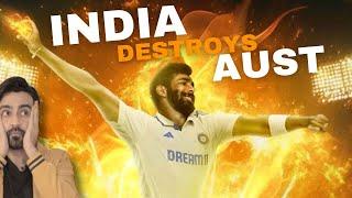 Bumrah Magic! India v Australia Day 1 Test 1 | ep 479