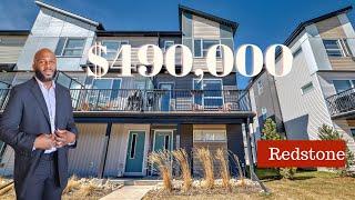 Tour this INCREDIBLE 3 Bedroom Townhome in Redstone Calgary Alberta