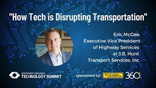 "How Tech is Disrupting Transportation" - J. B. Hunt Keynote