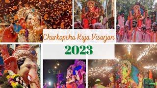 Charkopcha Raja Visarjan Sohala 2023 | Maghi Ganpati Viasrjan Sohala 2023 | Marathi Vlog |