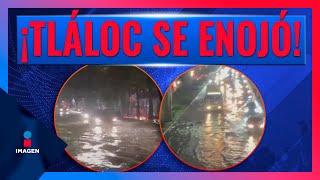 Tormenta eléctrica azota a la Ciudad de México | Noticias con Francisco Zea