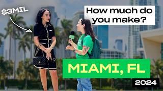 Asking People in Miami How Much They Make? Salary Transparent Street