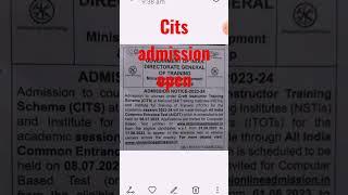 CITS /CTI Admission 2023