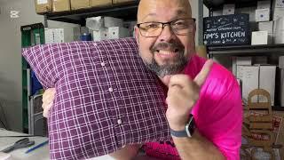 Memory Pillow: Super Easy First Sewing Project!!