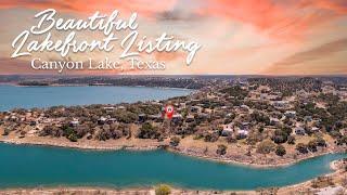 Beautiful Waterfront Listing - Canyon Lake, Texas!