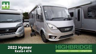 2022 Hymer Exsis I 474