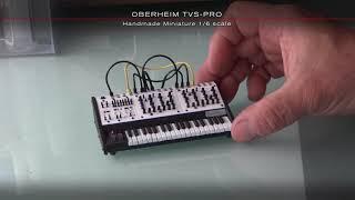 OBERHEIM TVS - PRO - Handmade Miniature 1/6 scale