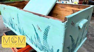 This BROKEN Chest Fixed a Broken Heart | Furniture Restoration