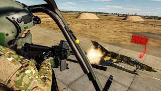 ANNOYING ENEMY PLAYERS WHILE THEY THINK THEY ARE SAFE | DCS OH-58 Kiowa Warrior