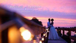 Madison and Preston's wedding on Lake Norman