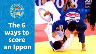 The 6 ways to score an Ippon