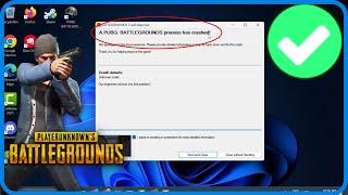 How to Fix PUBG BATTLEGROUNDS Process Has Crashed! (2024)