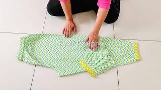 Afghani Salwar Cutting and Stitching Tips for Beginners | How to Make Afghani Palazzo