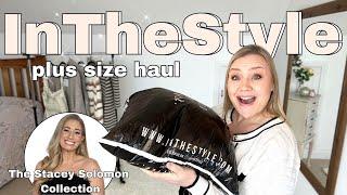 First time trying IN THE STYLE | The Stacey Solomon Collection | Plus size try on Haul