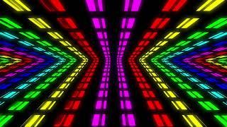 4K Abstract Tunnel VJ Motion Background || 4K Flashing Lights VJ Loop || Free Video Background