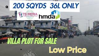 Gated Community Villas Plot For Sale In Hyderabad | Villa Plot For Sale In Hyderabad