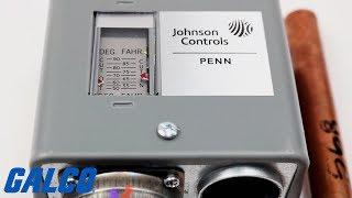 Johnson Controls A72 2 Pole Heavy Duty Control Series Temperature Controls